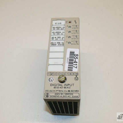 Siemens  6ES5437-8EA12 Simatic S5 6ES5 437-8EA12 E:02