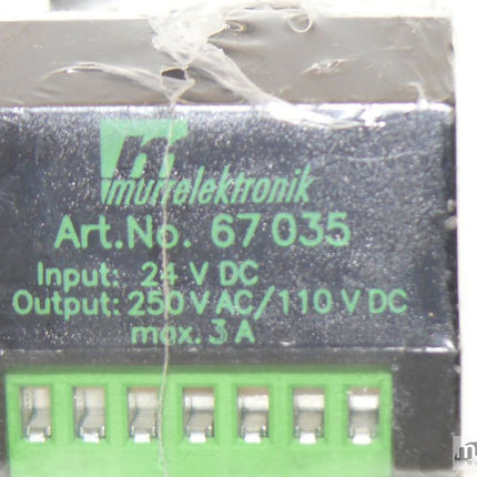 NEU/OVP Murr Elektronic 67035 24 VDC Relaissockelbaustein