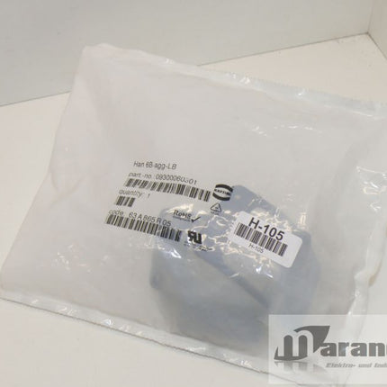 Neu-OVP: Harting Anbaugehäuse  6B-agg-LB / 09300060301 /  09 30 00 60 301