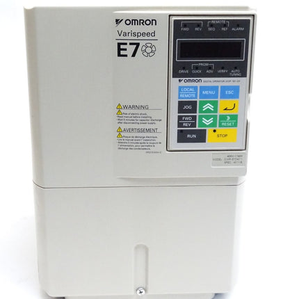 Omron Yaskawa Inverter Varispeed E7 CIMR-E7Z4011 29A 0-200Hz 18kVA