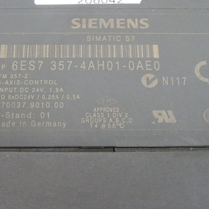 Siemens 6ES7357-4AH01-0AE0 / 6ES7 357-4AH01-0AE0 Simatic S7 FM357-2 / 4-AXIS Control