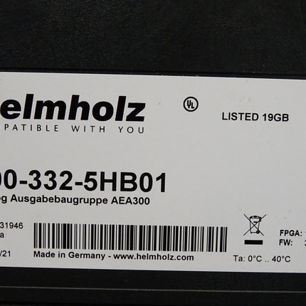 Helmholz 700-332-5HB01 Analog Ausgabebaugruppe AEA300