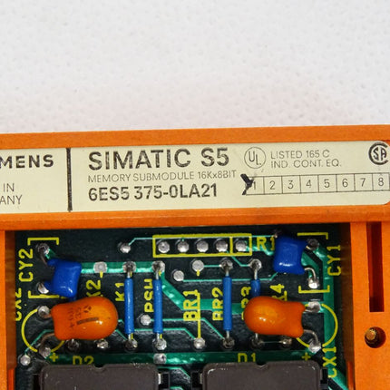 Siemens Memory Submodule 6ES5375-0LA21 6ES5 375-0LA21