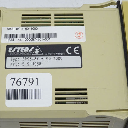 Esters Elektronik SR93-8Y-N-90-1000 Thermostat 5 9 1938