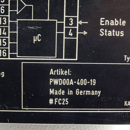 Parker PWD00A-400-19 E-Modul für proportionale Wegeventile