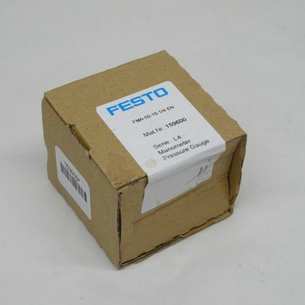 Festo 159600 Manometer FMA-50-16-1/4-EN / NEU-versiegelt