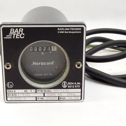 BarTec Horacont 07-6131-9101 0,015A Zähler