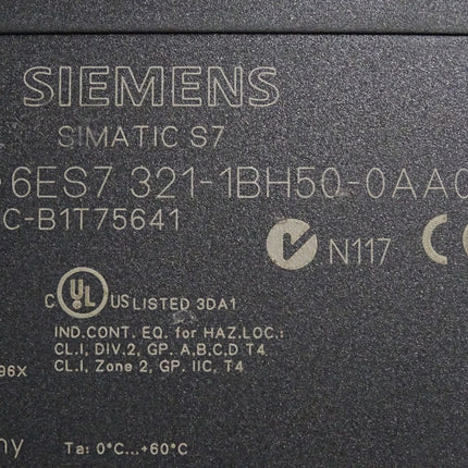 Siemens S7-300 SM321 6ES7321-1BH50-0AA0 6ES7 321-1BH50-0AA0 / Neuwertig