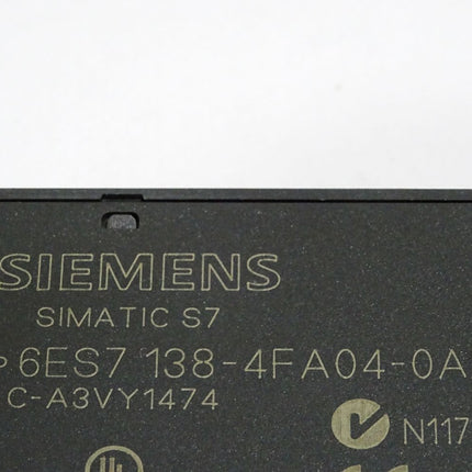 Siemens Elektronikmodul für ET200S 6ES7138-4FA04-0AB0 6ES7 138-4FA04-0AB0