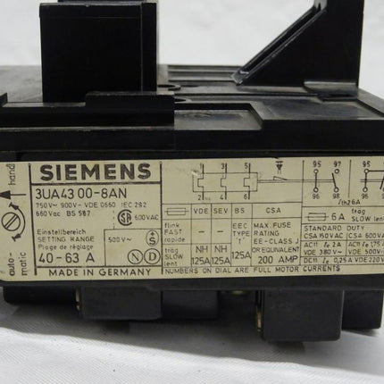 Siemens 3UA4300-8AN Hilfsschütz Schütz 3UA4 300-8AN