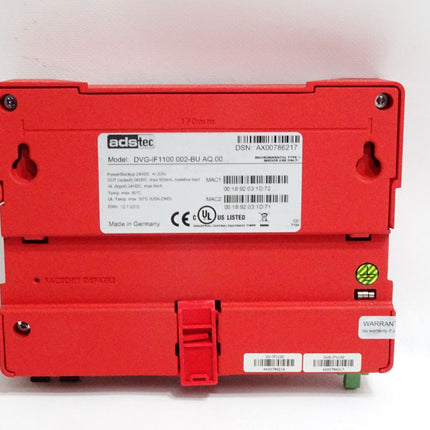 Adstec DVG-IF1100 002-BU AQ.00 Industrial Firewall