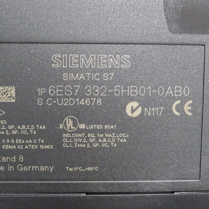 Siemens S7-300 SM332 6ES7332-5HB01-0AB0 6ES7 332-5HB01-0AB0 - Maranos.de