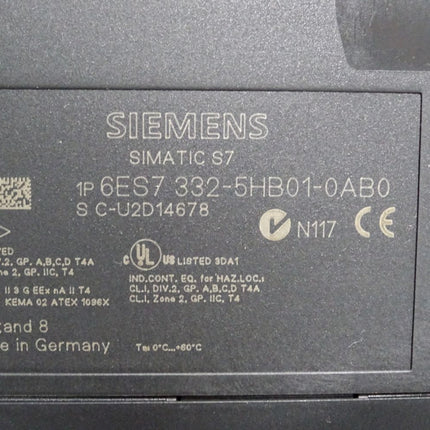 Siemens S7-300 SM332 6ES7332-5HB01-0AB0 6ES7 332-5HB01-0AB0