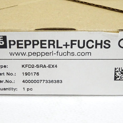 Pepperl+Fuchs 190176 Schaltverstärker KFD2-SRA-Ex4 / Neu OVP versiegelt