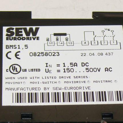 SEW Eurodrive BMS 1,5 / 08258023