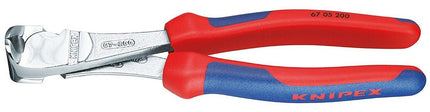 Knipex 67 05 160 Kraft-Vornschneider mit Mehrkomponenten-Hüllen Verchromt 6705160