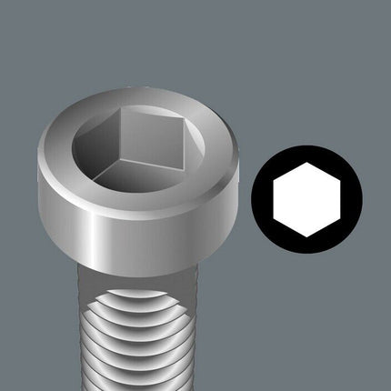 Wera 8740 C HF Hex-Plus SW 5,0 x140mm Bitnuss mit Haltefunktion 1/2" 05003841001