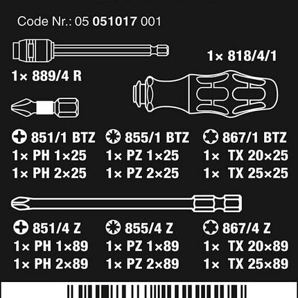 Wera 05051017001 Kraftform Kompakt 20 Tool Finder 2