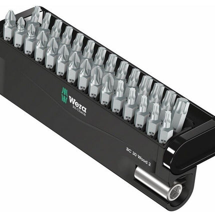 Wera 05057432001 Bit-Check 30 Wood 2 30-teiliges Set