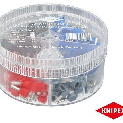 Knipex 9799908 Aderendhülsen Sortimentsbox 200tlg.