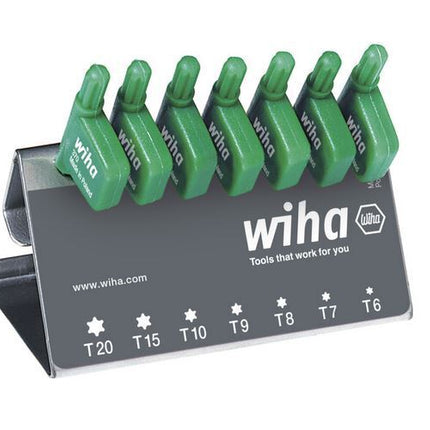 Wiha 370VB Stiftschlüssel mit Fähnchengriff Set TORX® 8-tlg. mit Werkbankständer 25625