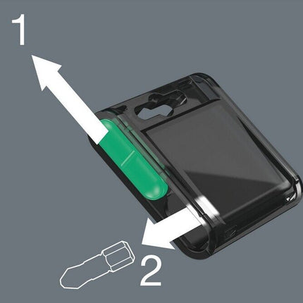 Wera 05057760001 Bit-Box 20 PZ 2 x 25 mm 20-teilig