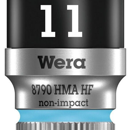 Wera 8790 HMA HF 11mm Zyklop-Steckschlüsseleinsatz 1/4" mit Haltef. 05003726001