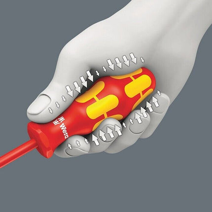 Wera 160 i VDE-isolierter 05006110001 Schlitz-Schraubendreher Kraftform Plus