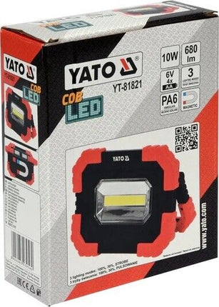 Yato YT-81821 LED COB STRAHLER 10W 680LM LAMPE MAGNETISCH