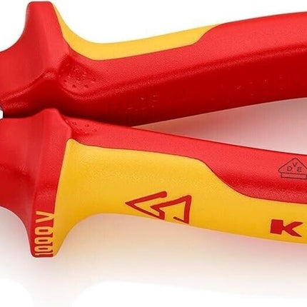 Knipex 03 06 180 VDE-Kombizange mit Mehrkomponenten Hüllen 0306180