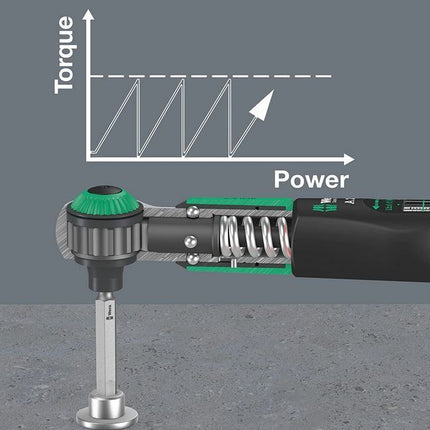 Wera 05075832001 Safe-Torque A 2 Set 1, 1/4" Sechskant, 2-12 Nm, 23-teilig