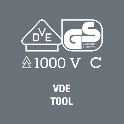 Wera 05005310001 7mm Sechskant 190 i VDE-isolierter Steckschlüssel 125mm