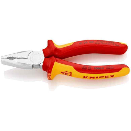 Knipex 01 06 160 Kombizange VDE 160mm 0106160 mit Mehrkomponenten-Hüllen