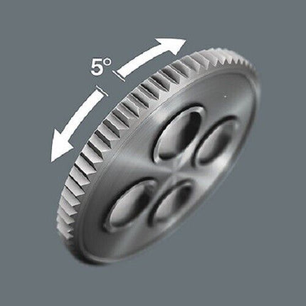 Wera 05075801001 Safe-Torque A2 Drehmomentschlüssel 1/4"-Sechskantantrieb 2-12Nm