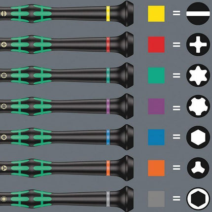 Wera 2050 PH Elektroniker-Kreuzschlitzschraubendreher PH 0x60