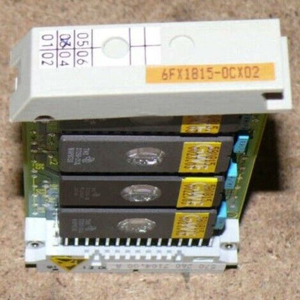 SIEMENS Eprom 6FX1815-0CX02 - 6FX18150CX02 Steckkarte E:03