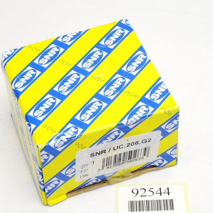 SNR Spannlager UC.206.G2 UC206.G2 30x62x38 mm / Neu OVP