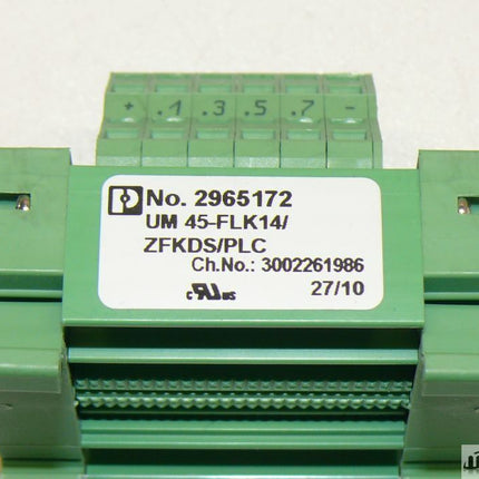 NEU Phoenix Contact UM 45-FLK14/ZFKDS/PLC Übergabemodul 2965172