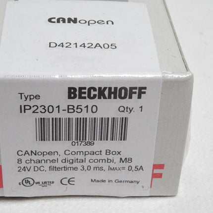 Beckhoff IP2301-B510 Feldbus Box CANopen / Neu OVP versiegelt