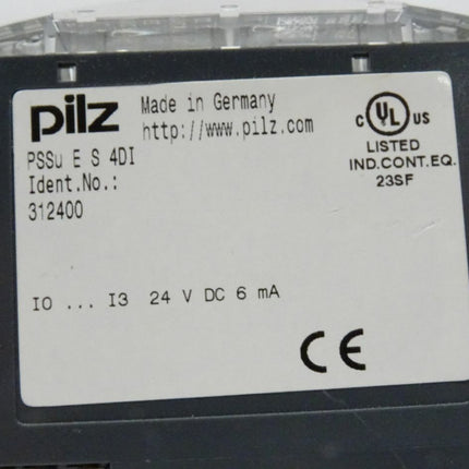 Pilz PSSU E S 4DI / 312400 / 193903 / Pi 312621