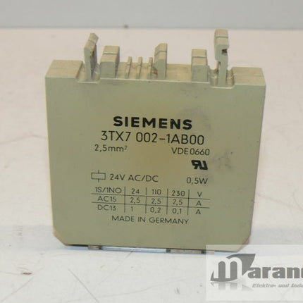 Siemens 3TX7002-1AB00 / 3TX7 002-1AB00 Ausgangskoppel Relaiskoppler Germany