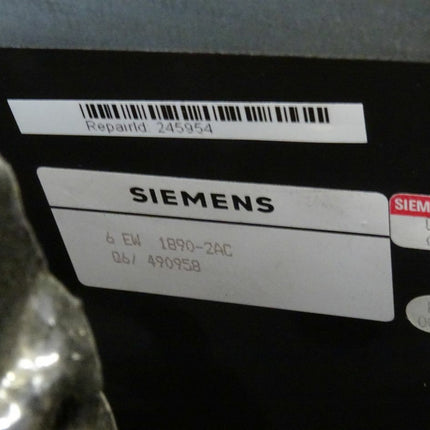 SIEMENS 6SE3560-1AB00-Z Z= K03+P10 / 6SC9836-0FA04 Frequenzumrichter Inverter Simovert