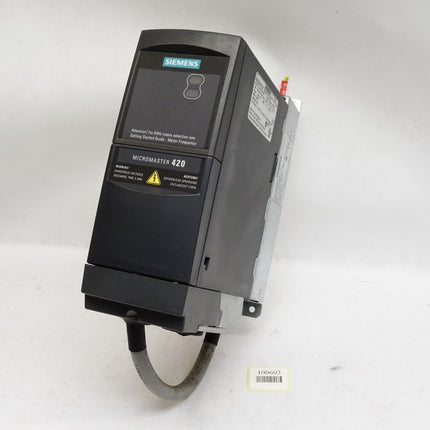 Siemens Micromaster420 6SE6420-2UC12-5AA1 6SE6 420-2UC12-5AA1 6SE6400-2FL01-0AB0 0.25kW