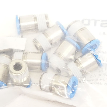 Festo QSM-1/8-6-I / 153318 / Inhalt : 10 Stück / Push-in fitting / Neu OVP