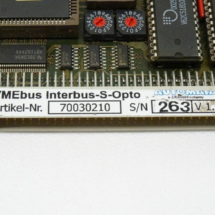 VMEbus Interbus-S-Opto 70030210