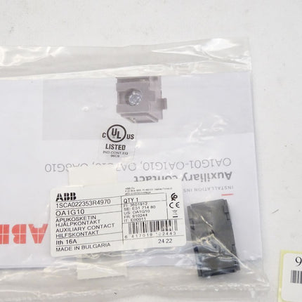 ABB 1SCA022353R4970 OA1G10 Hilfskontakt / Neu OVP