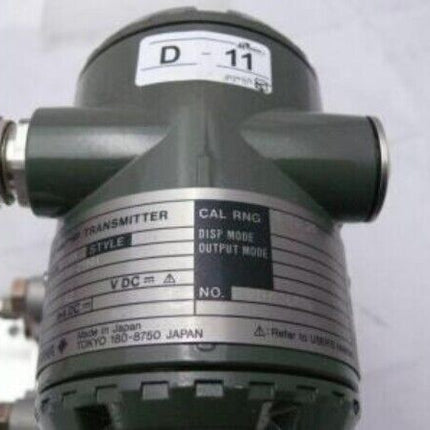 YOKOGAWA EJA 110A / STYLE S1 / -ELS3A-29NN / DpHarp Transmitter