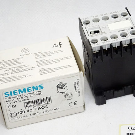 Siemens Hilfsschütz 3TH2040-0AC2 / Neu OVP