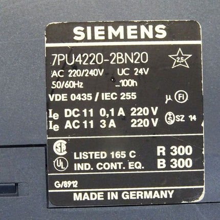 Siemens 7PU4220-2BN20