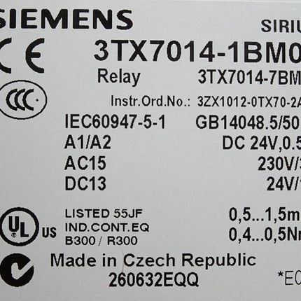 Siemens 3TX7014-1BM02 Relais